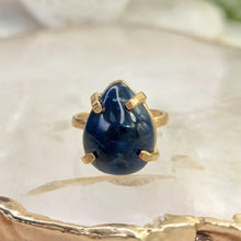Lade das Bild in den Galerie-Viewer, Ring Sodalith Gold