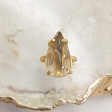 Lade das Bild in den Galerie-Viewer, Ring Rauchquarz Gold