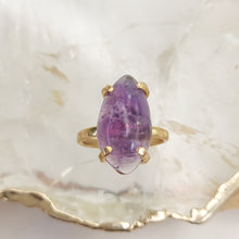 Lade das Bild in den Galerie-Viewer, Ring Amethyst Gold