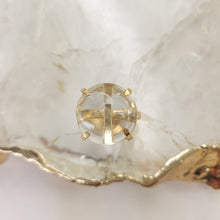 Lade das Bild in den Galerie-Viewer, Ring Bergkristall Gold