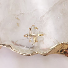 Lade das Bild in den Galerie-Viewer, Ring Bergkristall Gold