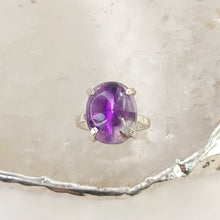 Lade das Bild in den Galerie-Viewer, Ring Amethyst Silber