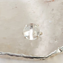 Lade das Bild in den Galerie-Viewer, Ring Bergkristall Silber