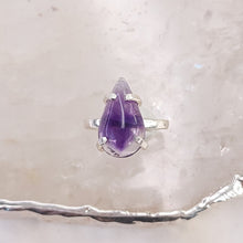 Lade das Bild in den Galerie-Viewer, Ring Amethyst Silber