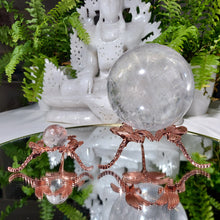 Lade das Bild in den Galerie-Viewer, Kugelhalterung Libelle Variation rosegold