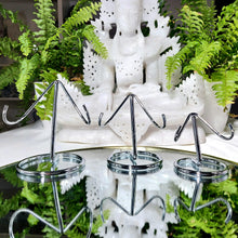 Lade das Bild in den Galerie-Viewer, Kristallhalterung Variation silber