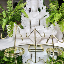 Lade das Bild in den Galerie-Viewer, Kristallhalterung Variation gold