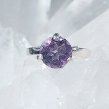 Lade das Bild in den Galerie-Viewer, Ring Amethyst facettiert Silber (Ringgr. 52-57)