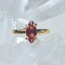 Lade das Bild in den Galerie-Viewer, Ring Granat facettiert Gold (Ringgr. 52-56)