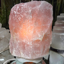 Lade das Bild in den Galerie-Viewer, Kristall-Lampe Rosenquarz