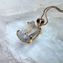 Lade das Bild in den Galerie-Viewer, Kettenanhänger Bergkristall Gold