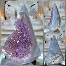 Lade das Bild in den Galerie-Viewer, Achat Amethyst Spitze