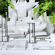 Lade das Bild in den Galerie-Viewer, Kristallstand Variation silber