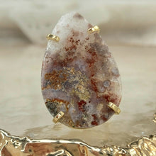 Lade das Bild in den Galerie-Viewer, Ring Pink Amethyst Herz Gold