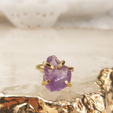 Lade das Bild in den Galerie-Viewer, Ring Amethyst Gold