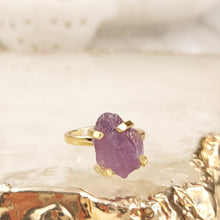 Lade das Bild in den Galerie-Viewer, Ring Amethyst Gold