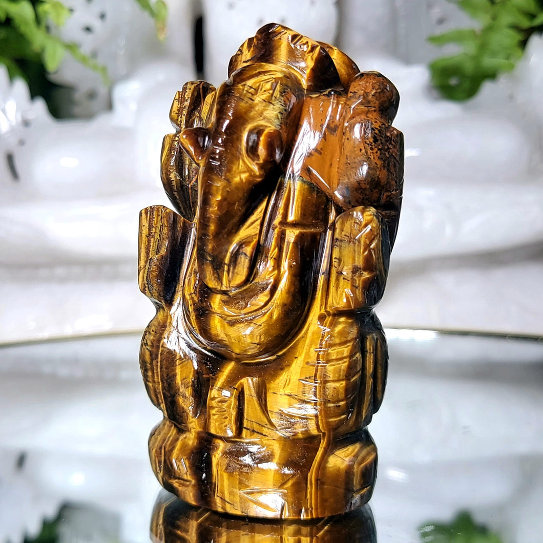 Tigerauge Ganesha - Der Gott des Erfolgs & Glücks