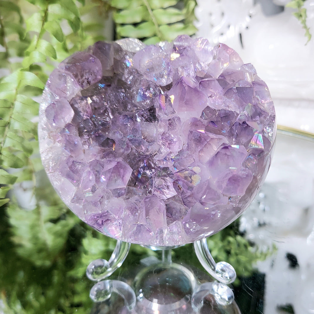 Aura Amethyst Kugel