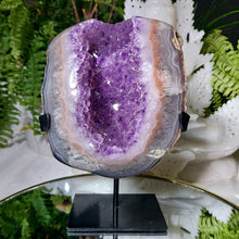 Lade das Bild in den Galerie-Viewer, Amethyst Cluster mit Achat
