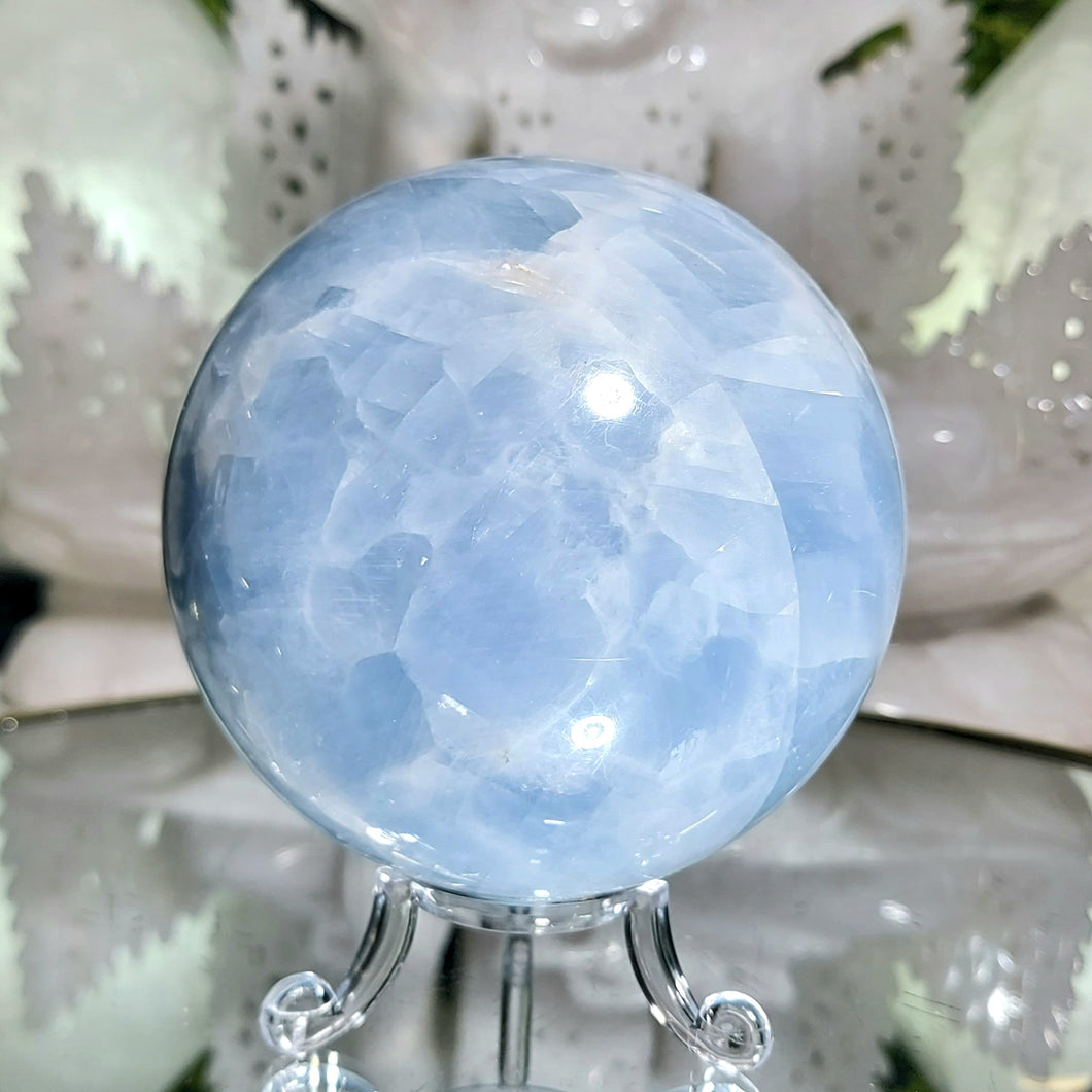 Blaue Calcit Kugel