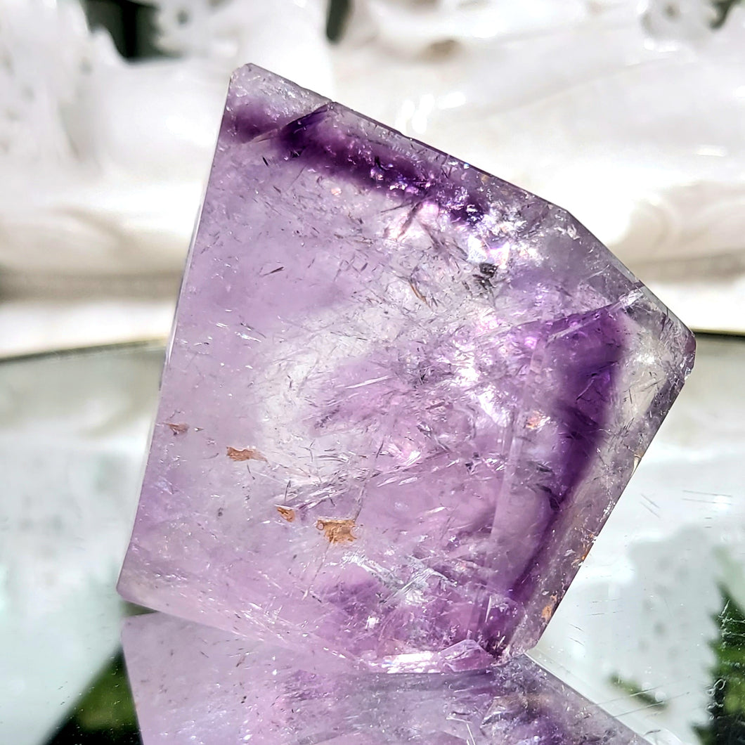 Amethyst Freeform mit Phantomen