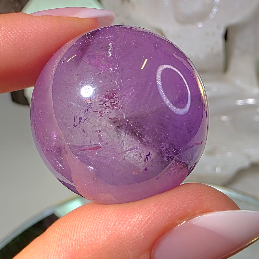 Amethyst Kugel mit Stand