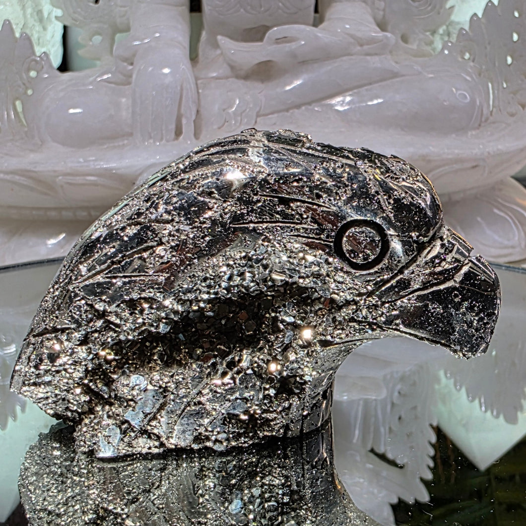 Pyrit Adler Carving