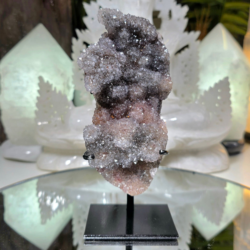 Regenbogen Amethyst auf Stand