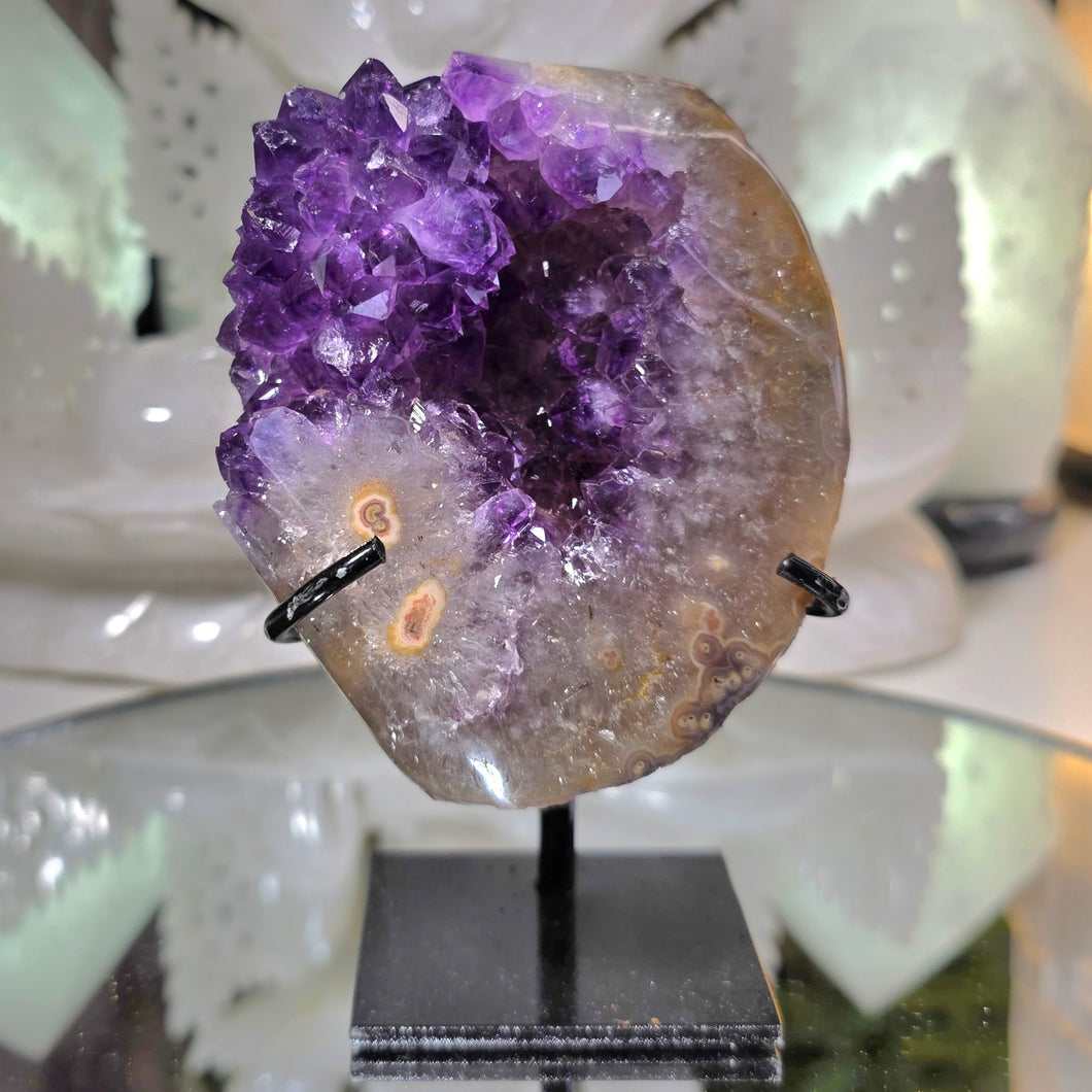 Amethyst auf Stand