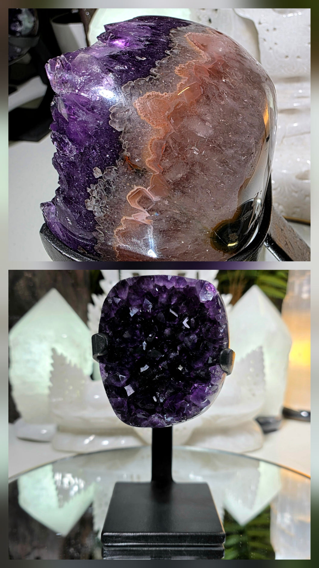AAA High Quality Amethyst auf Stand