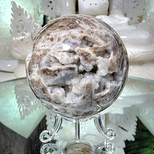 Lade das Bild in den Galerie-Viewer, Sphalerit Kugel mit Stand
