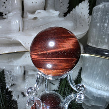 Lade das Bild in den Galerie-Viewer, Stierauge Kugel mit Stand
