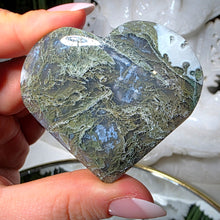 Lade das Bild in den Galerie-Viewer, Moosachat Herz
