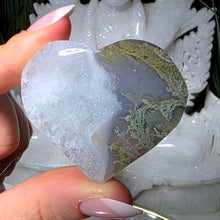 Lade das Bild in den Galerie-Viewer, Moosachat Herz
