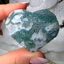 Lade das Bild in den Galerie-Viewer, Moosachat Herz
