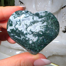 Lade das Bild in den Galerie-Viewer, Moosachat Herz
