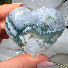 Lade das Bild in den Galerie-Viewer, Moosachat mit Baumachat Herz
