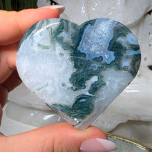 Lade das Bild in den Galerie-Viewer, Moosachat Herz
