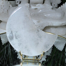Lade das Bild in den Galerie-Viewer, Bergkristall Mond auf Stand (Aufladeplatte)
