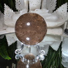Lade das Bild in den Galerie-Viewer, Rauchquarz Kugel mit Stand
