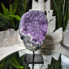 Lade das Bild in den Galerie-Viewer, Amethyst auf Stand
