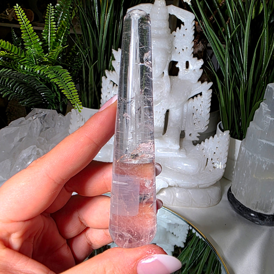 Bergkristall Massagestick