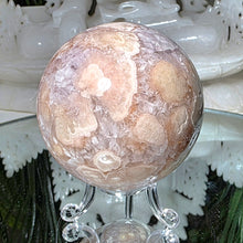 Lade das Bild in den Galerie-Viewer, Flowerachat Kugel mit Stand
