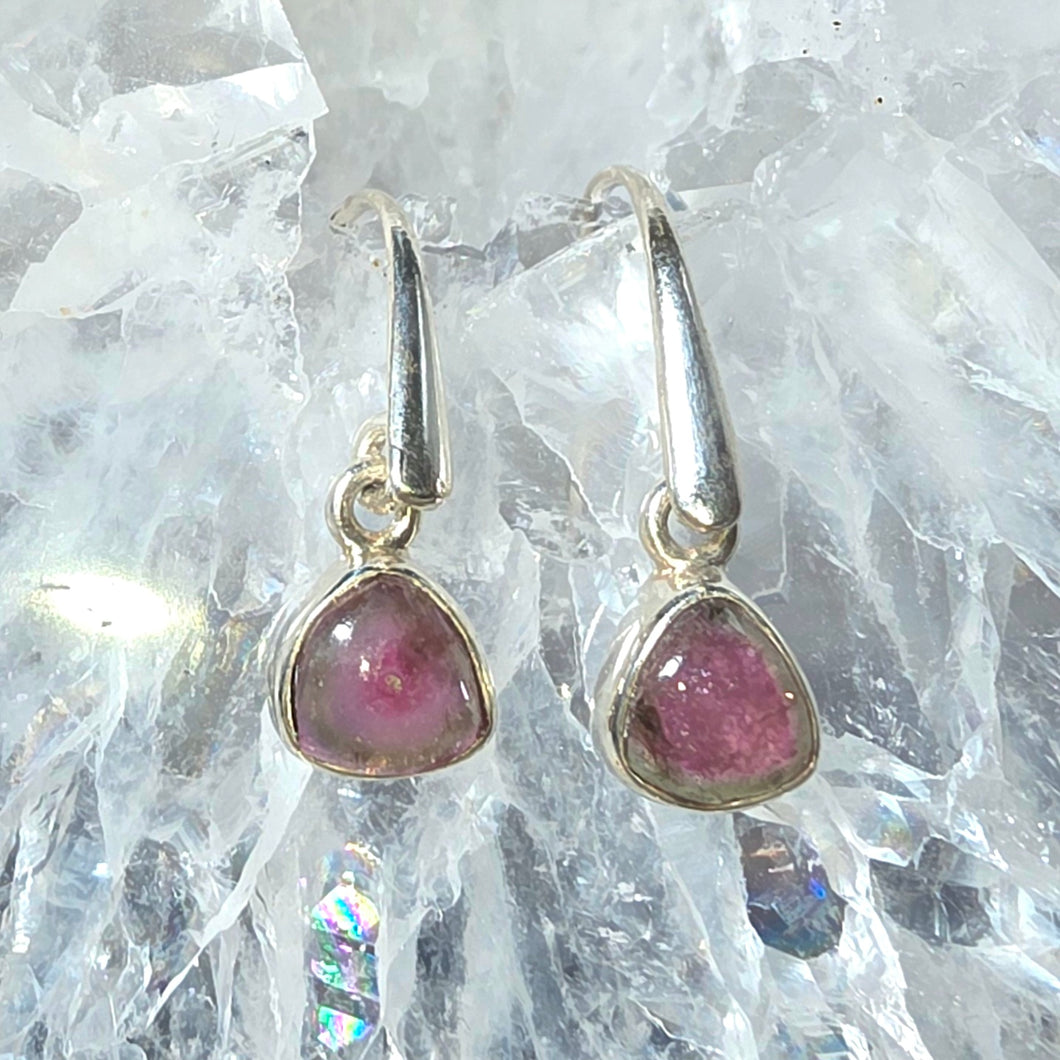 Ohrringe Turmalin Silber