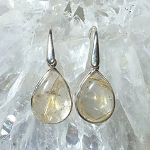Lade das Bild in den Galerie-Viewer, Ohrringe Golden Rutil Silber
