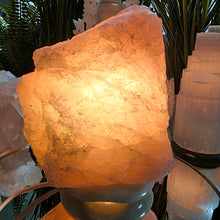 Lade das Bild in den Galerie-Viewer, Kristall-Lampe Rosenquarz
