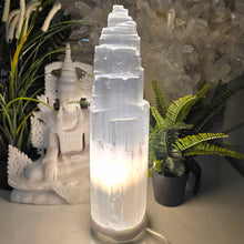 Lade das Bild in den Galerie-Viewer, XL Selenit-Lampe

