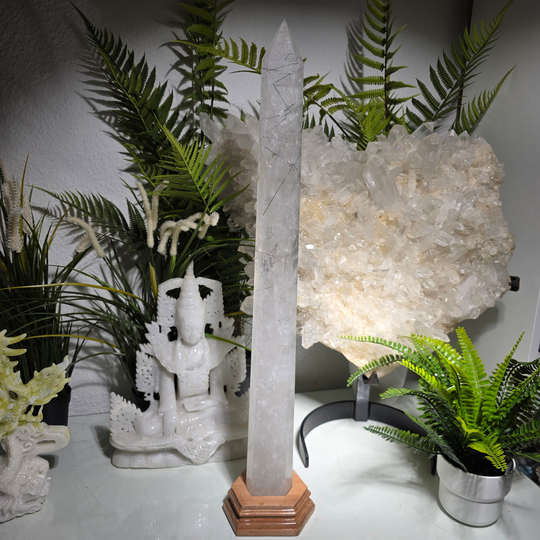 XXL Turmalin Bergkristall Turm