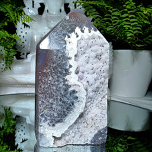 Lade das Bild in den Galerie-Viewer, Achat Druzy Turm
