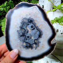 Lade das Bild in den Galerie-Viewer, B Ware Achat Scheibe (gefärbt)
